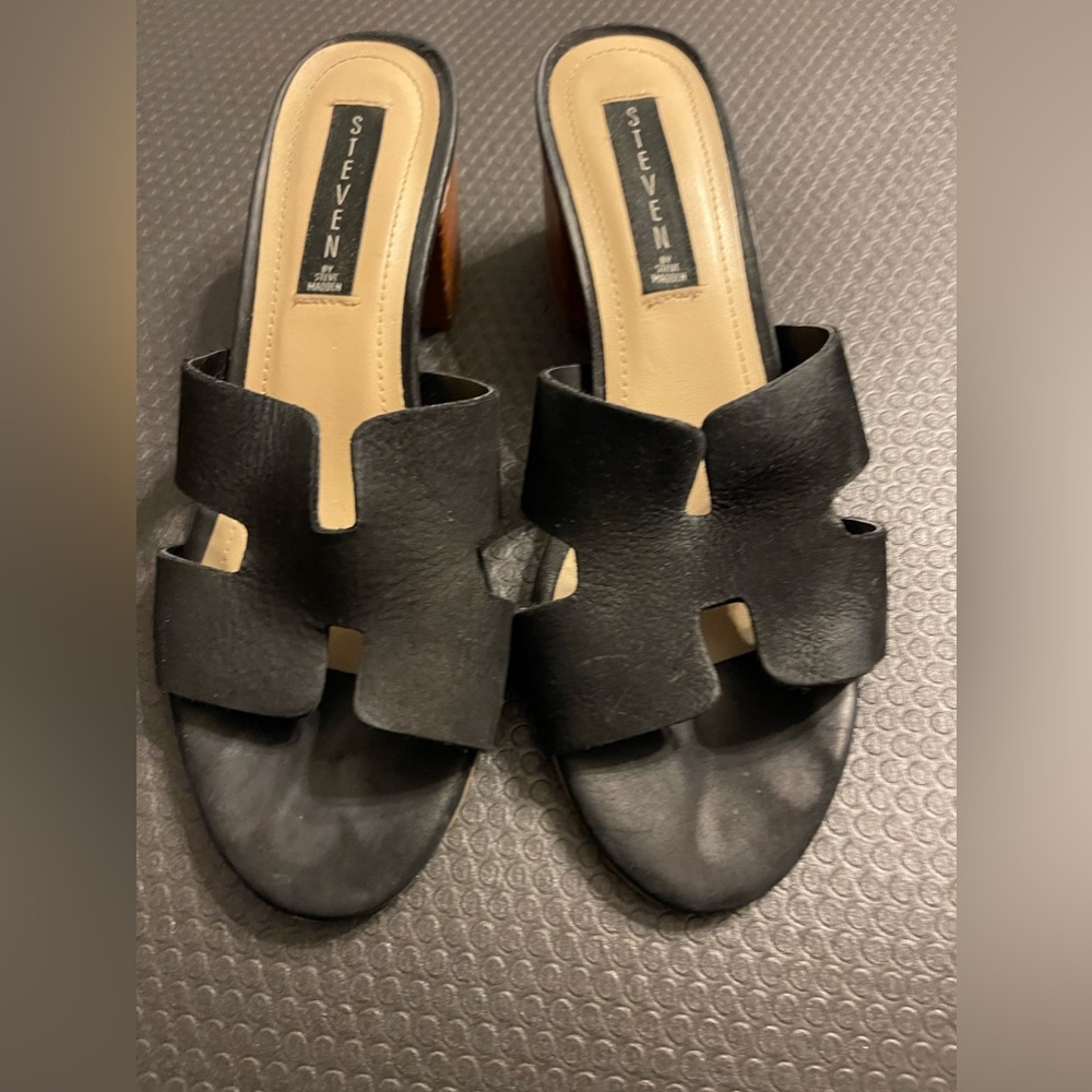 Steven By Steve Madden Heeled Slides - image 1